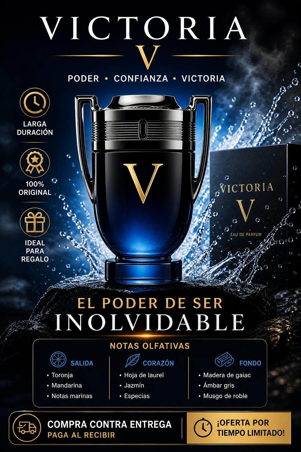 Versace Eros + Victory + Bleu Chanel – Combo Premium Masculino